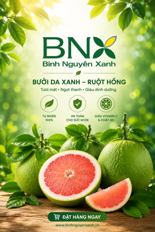 Bưởi Da Xanh Miền Tây