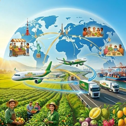 dừa sáp cầu kè trà vinh