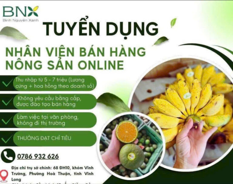 tuyển dụng kinh doanh