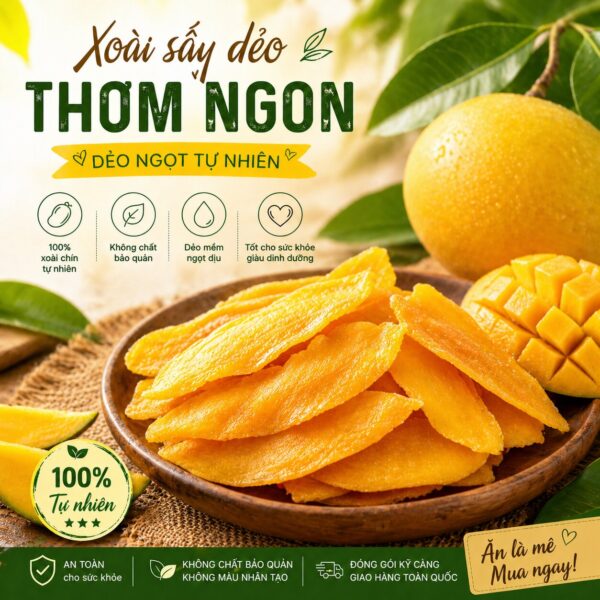 xoài sấy dẻo