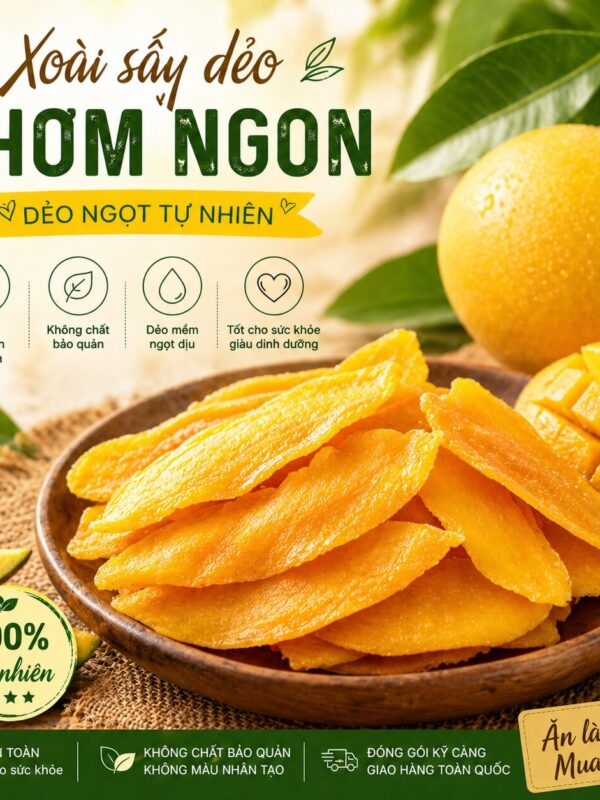 xoài sấy dẻo