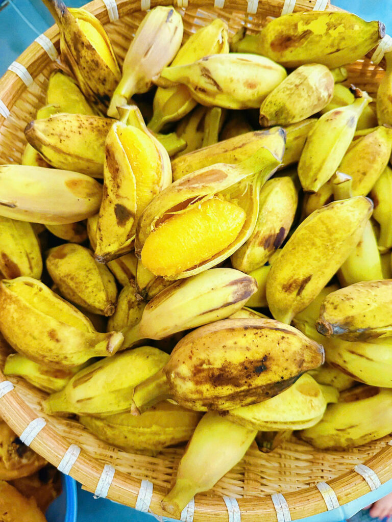 chuối sáp nghệ hàng rời